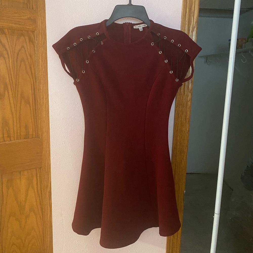 Charlotte Russe Fit and Flare Dress Size Small